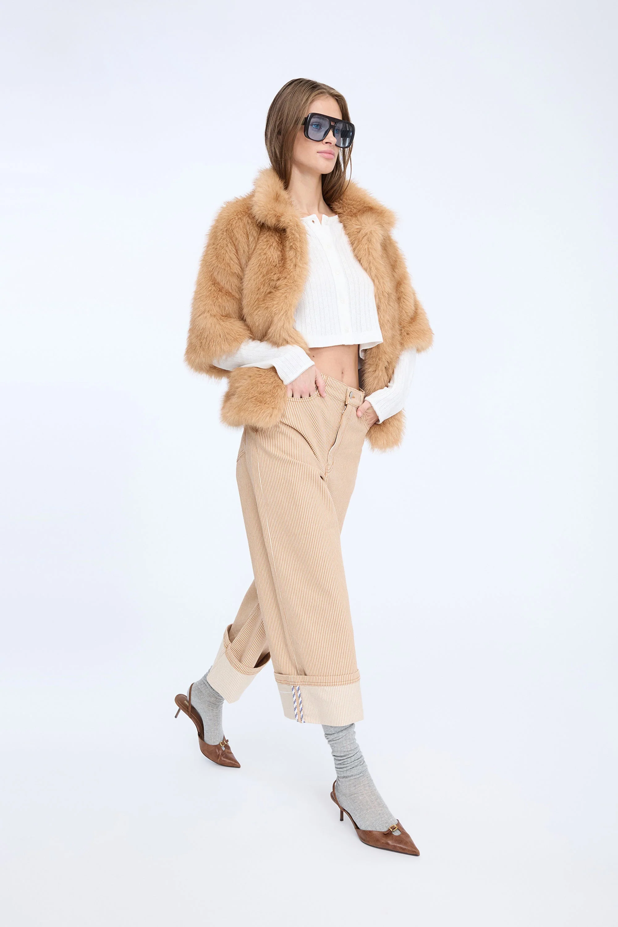 NAVONA - STRIPE CAMEL - Image 6