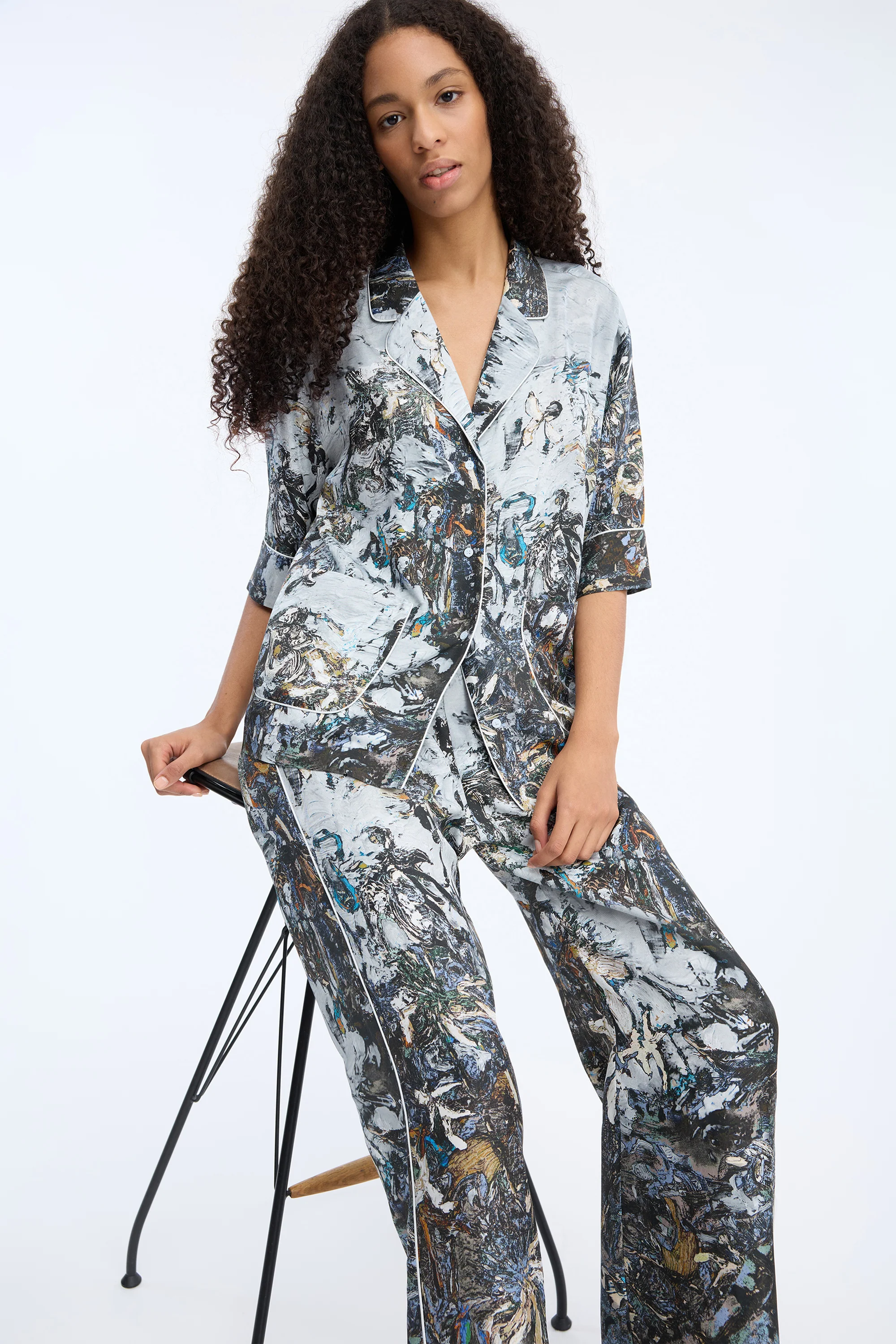 VARUM - PRINT GREY - Image 4